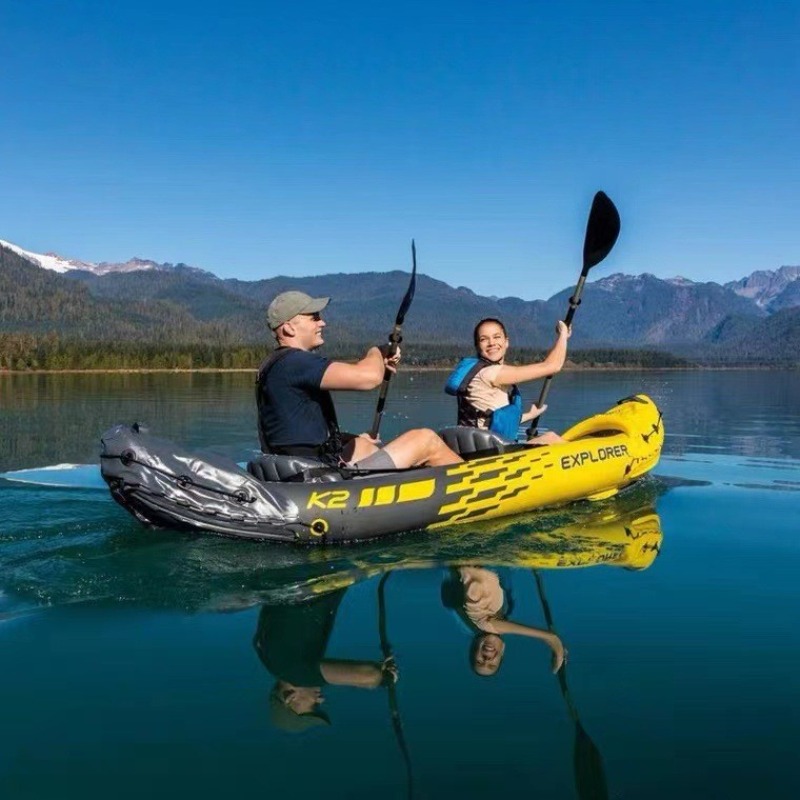 Inflatable Boat Two Person Raf - Outdoor Adventure Kayak 评论和价格