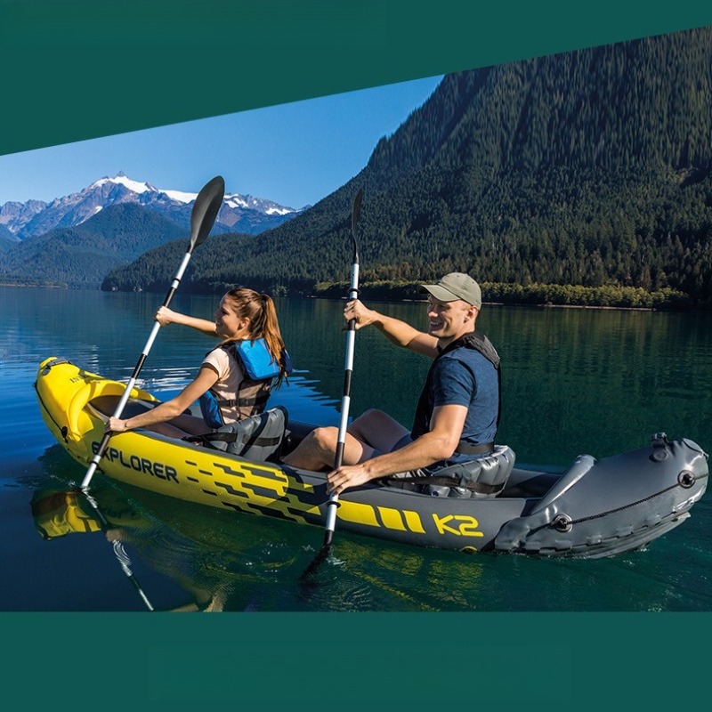 Inflatable Boat Two Person Raf - Outdoor Adventure Kayak 评论和价格