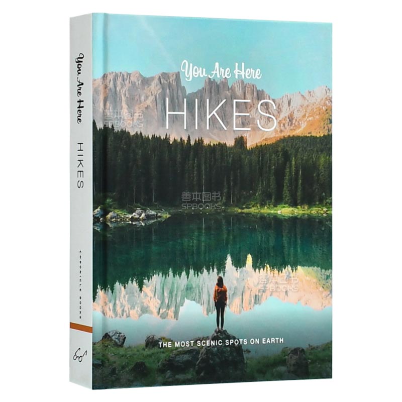 You Are Here Hikes English Ori - Outdoor Adventure Books For Adults 评论和价格