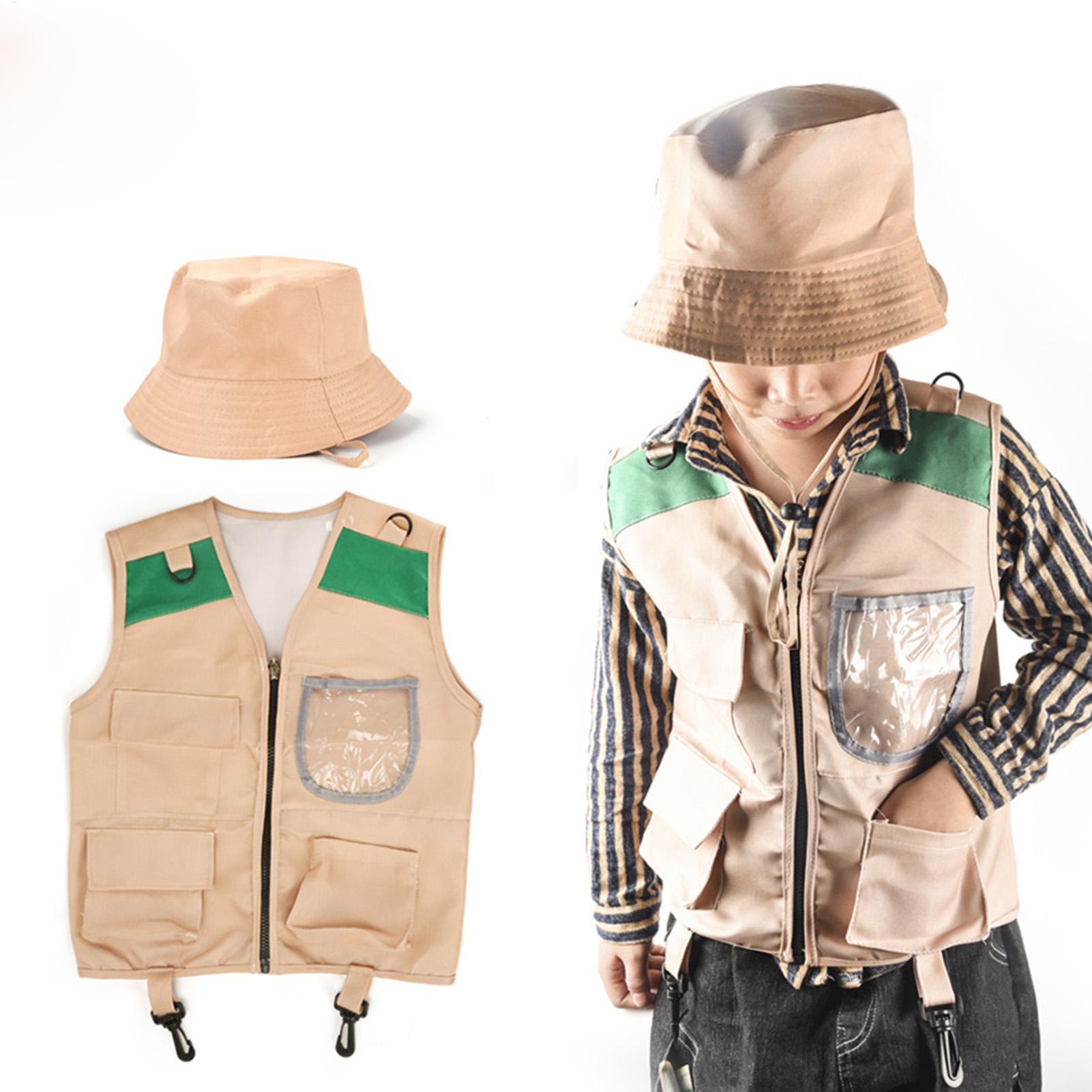 Kids Explorer hat and vest Cos - Outdoor Adventure For Kids 评论和价格