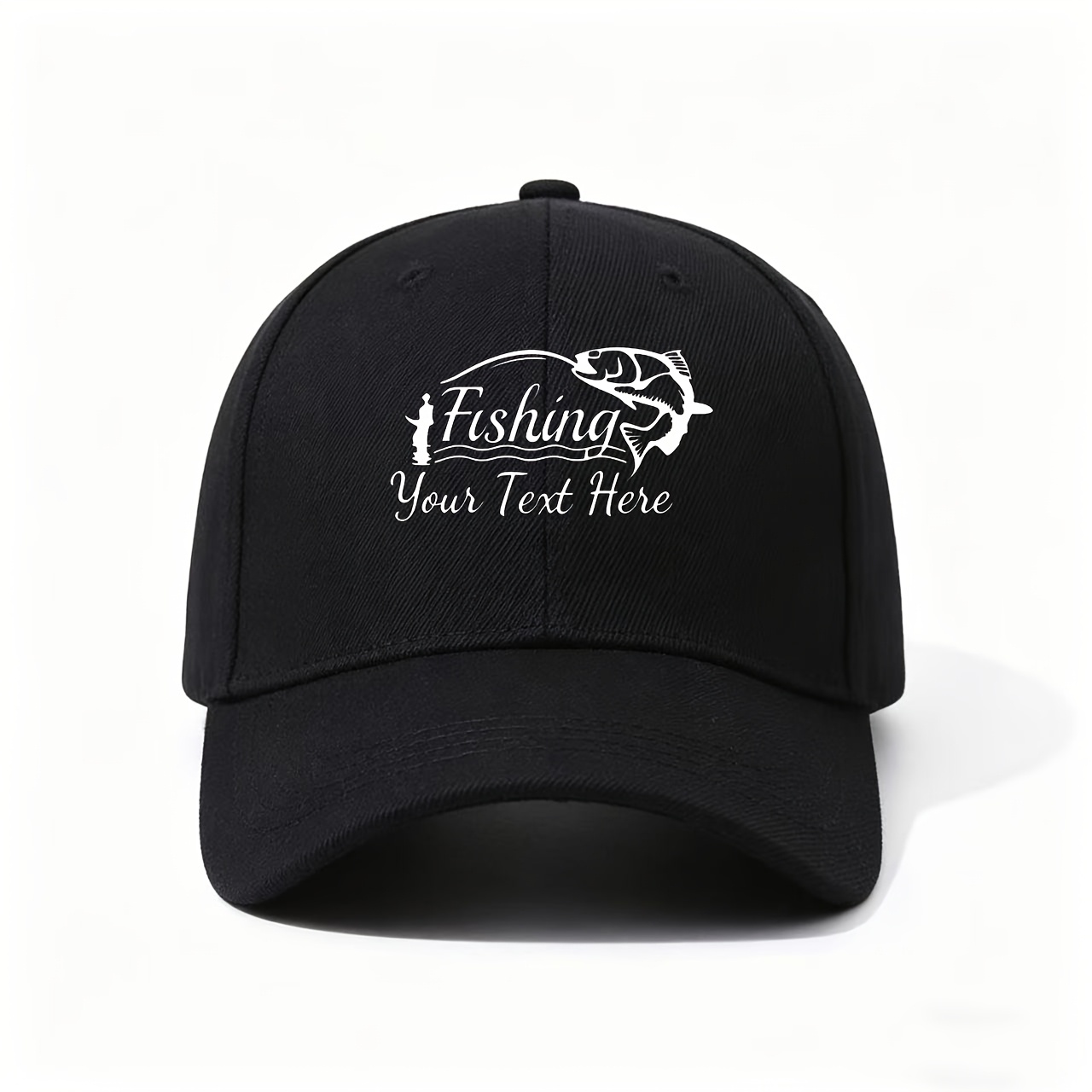 Fishing-Themed Baseball Cap, F - Outdoor Adventure Vacations 评论和价格