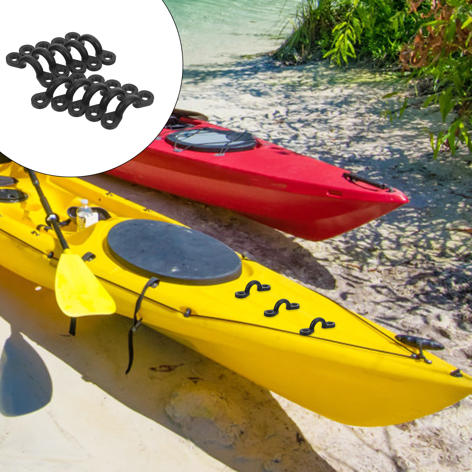 20Pcs Kayak Anchor Cleat Pad E - Outdoor Adventure Kayak 评论和价格