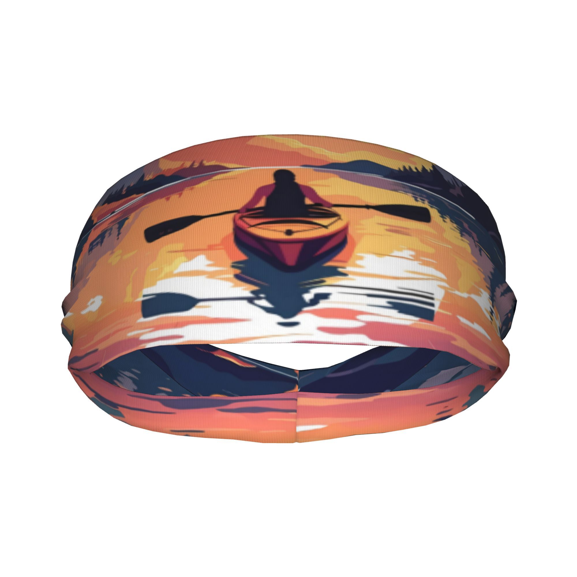 Kayak Sunset Print Headband Wa - Outdoor Adventure Kayak 评论和价格