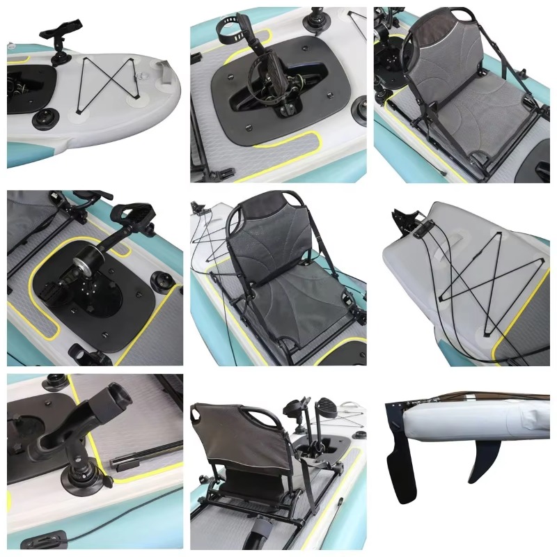 14ft Two-Person Inflatable Ped - Outdoor Adventure Kayak 评论和价格