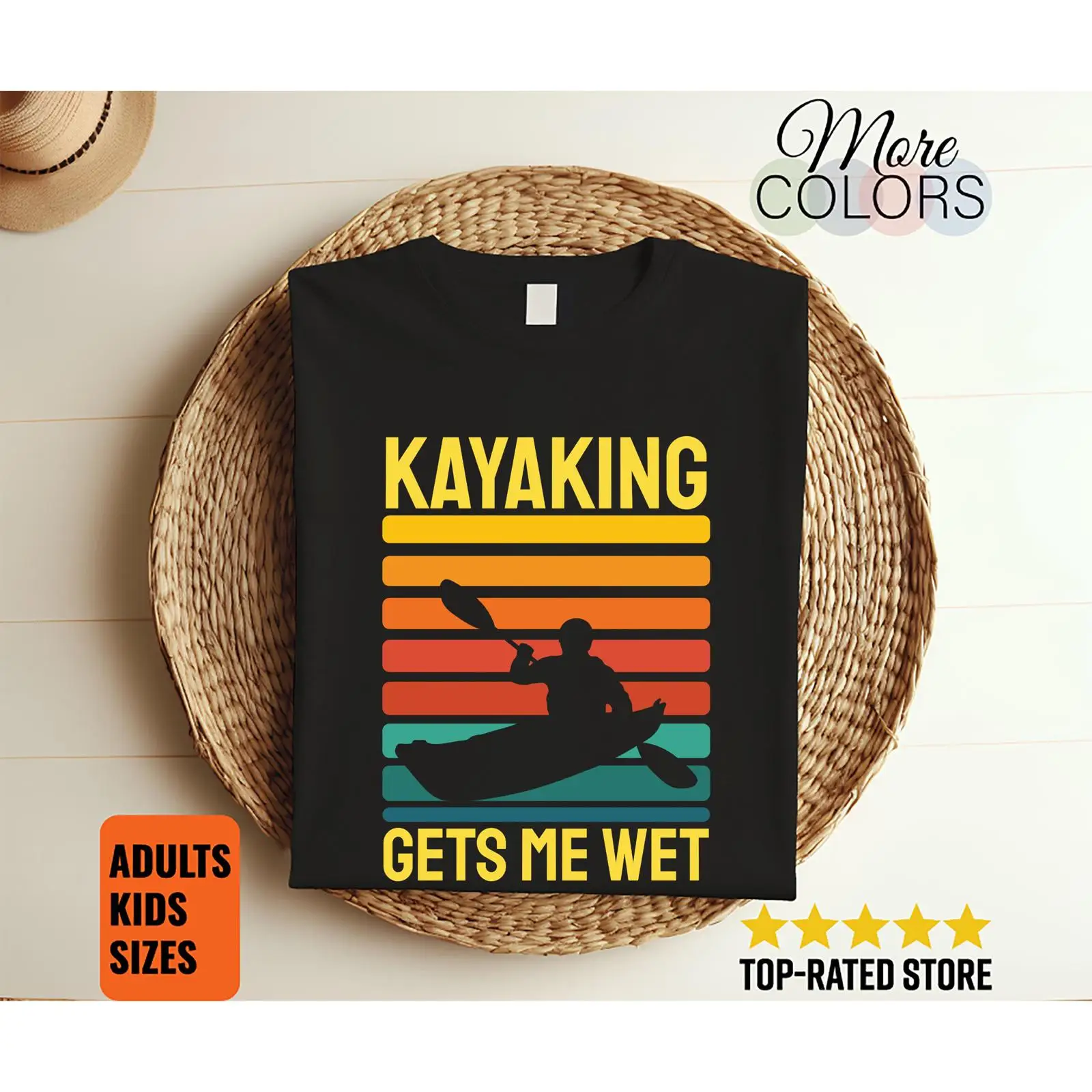 Vintage Kayaking Gets Me Wet F - Outdoor Adventure Kayak 评论和价格